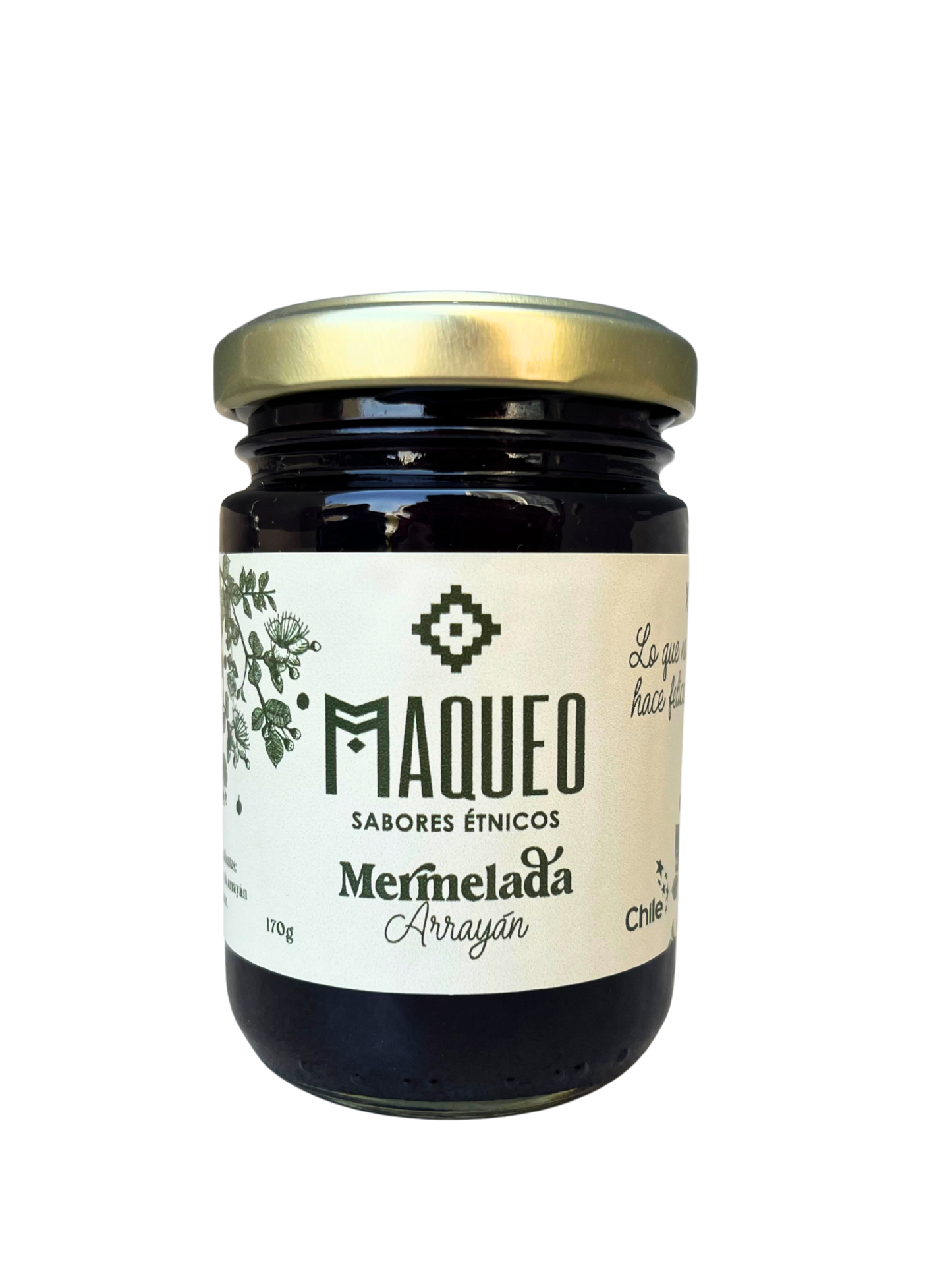 Pack Mermeladas de Maqui, Arrayán y Murta 170 gr. (con azúcar)