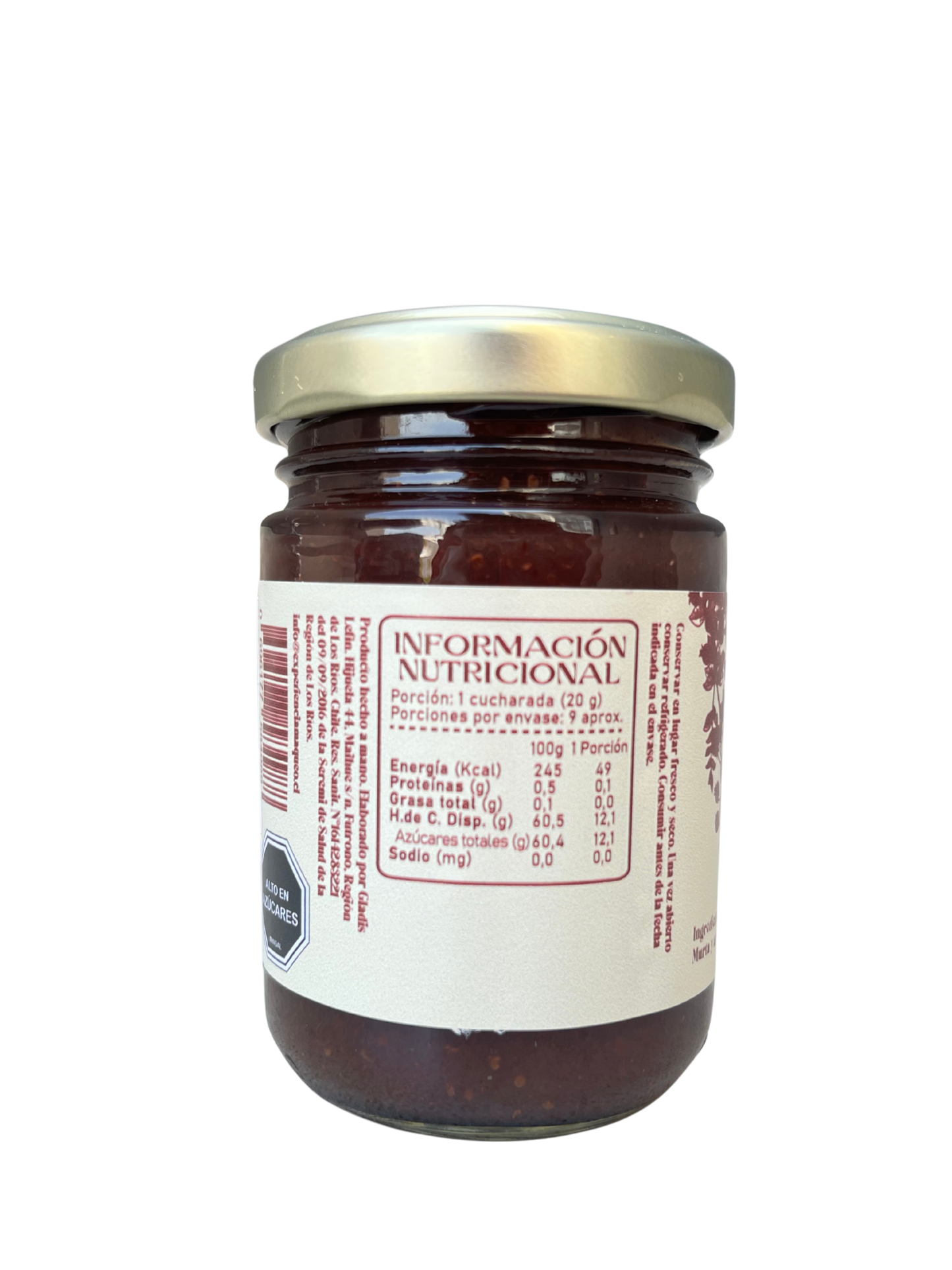 Mermelada de Murta 170 gr. (con azúcar)