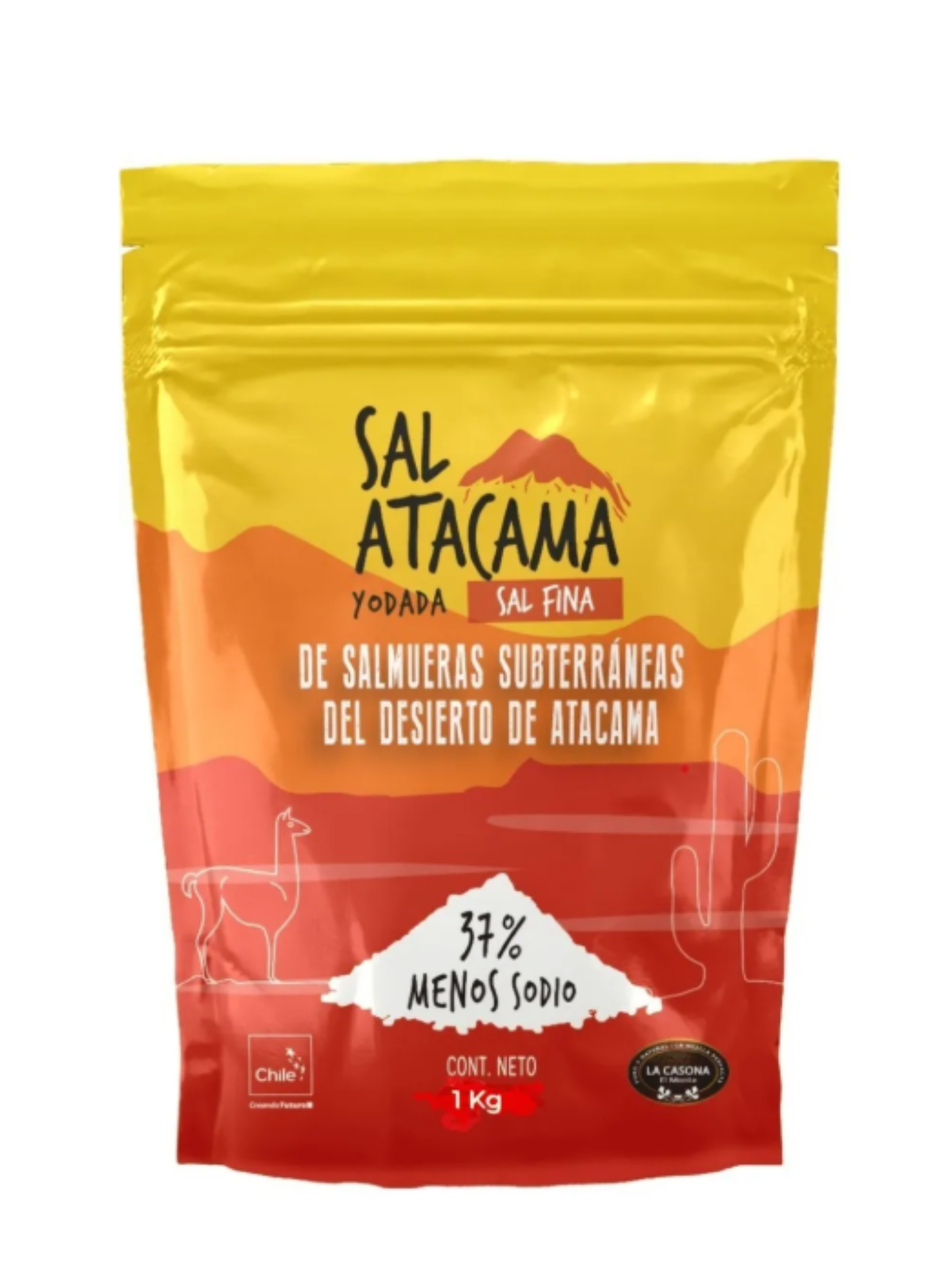 Sal Atacama Fina Reducida En Sodio 1 Kg
