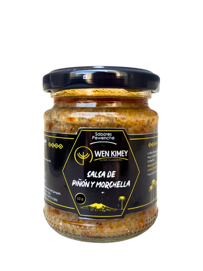 Salsa de Piñón y Morchella 50 gr.