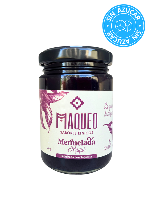 Mermelada de Maqui sin azúcar 170 gr. (con Tagatosa) | Artesanal y Natural