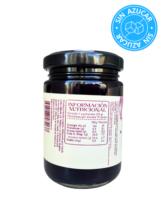 Mermelada de Maqui sin azúcar 170 gr. (con Tagatosa) | Artesanal y Natural