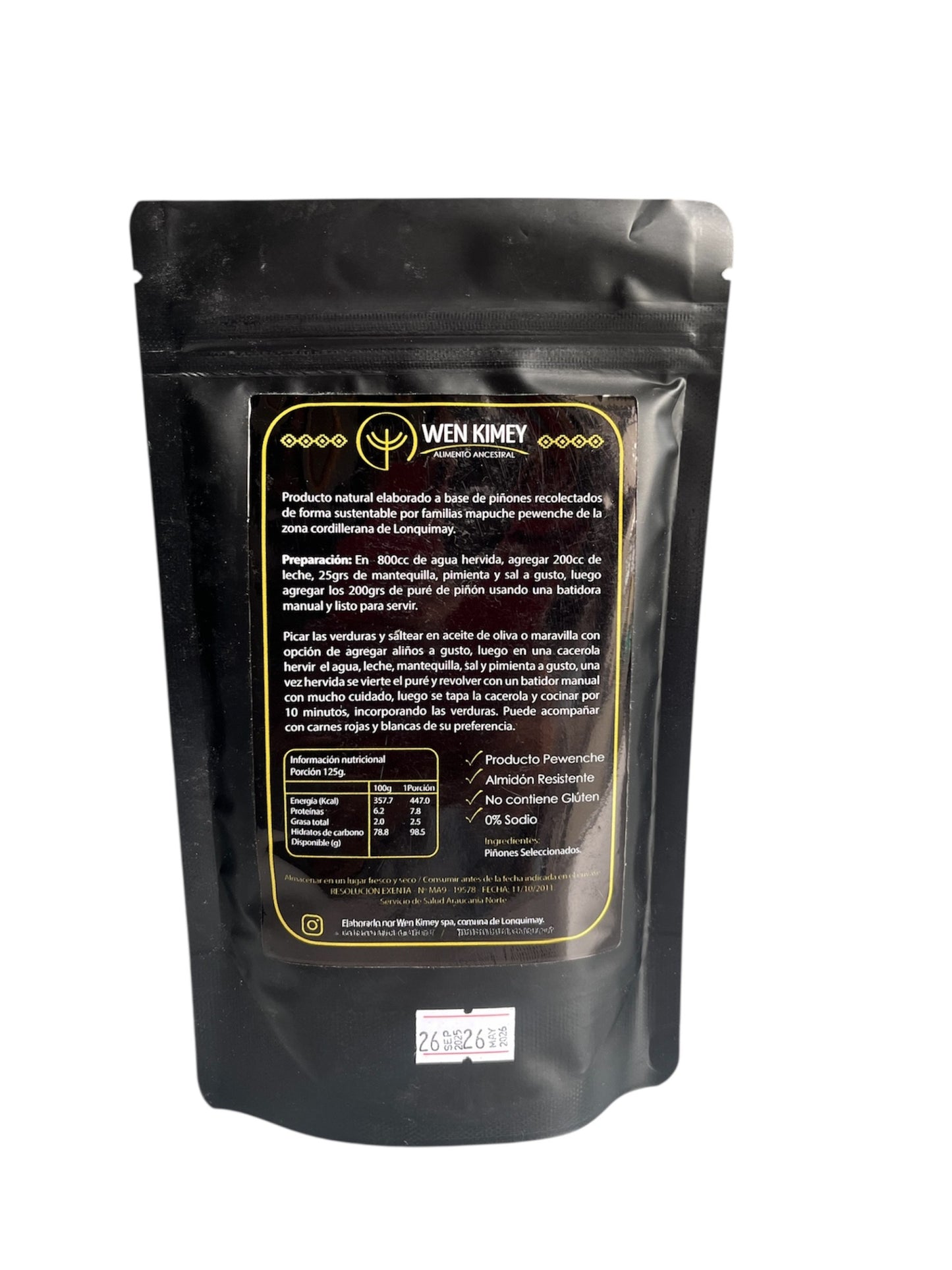 Puré de Piñón 200gr Wen Kimey