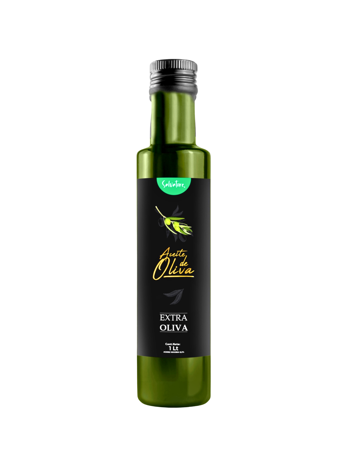 Aceite de Oliva 1 Lt Marca Salvatore Acidez máxima 0.2%