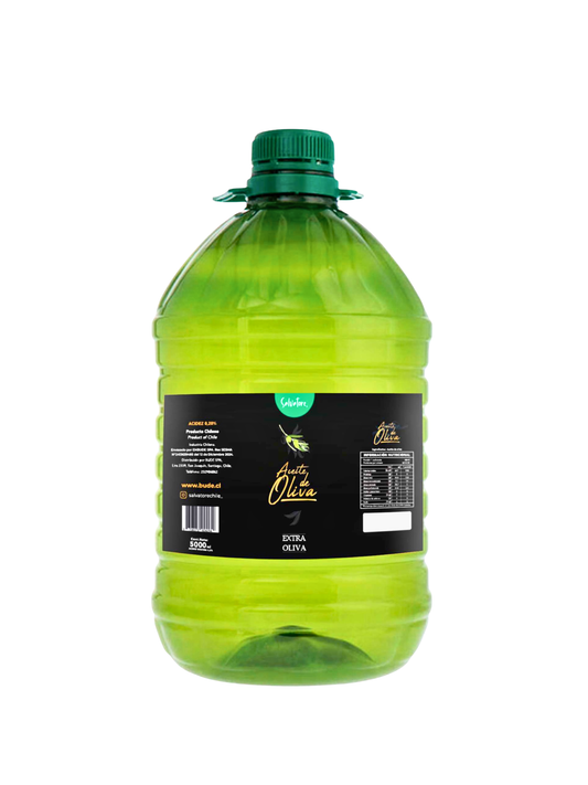 Aceite de Oliva 5 Lt Marca Salvatore Acidez máxima 0.2%
